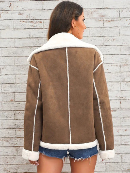 Women's Elegant Lapel Winter Coat