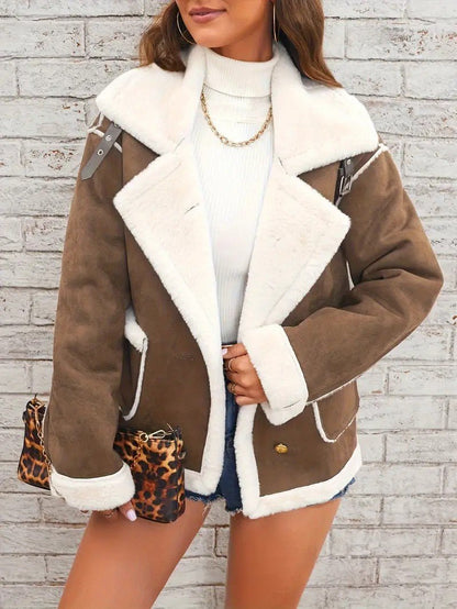 Women's Elegant Lapel Winter Coat