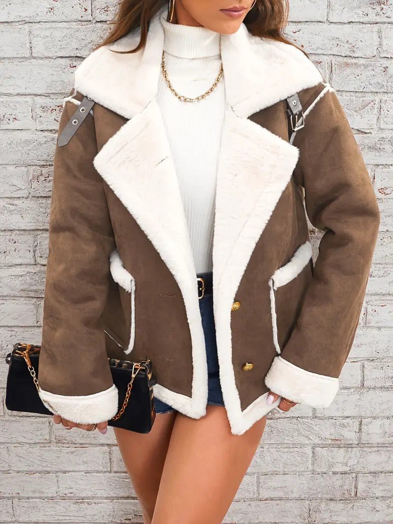 Women's Elegant Lapel Winter Coat