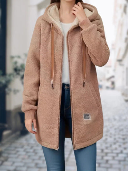 Women's Fleece Lined Winter Coat