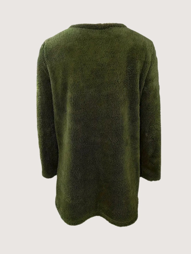 Women’s Fuzzy Christmas Tree Sweatshirt