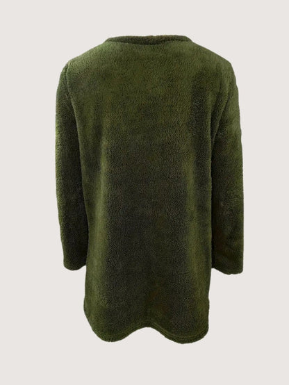 Women’s Fuzzy Christmas Tree Sweatshirt
