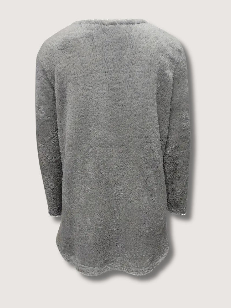 Women’s Fuzzy Christmas Tree Sweatshirt