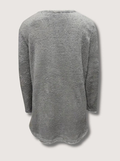 Women’s Fuzzy Christmas Tree Sweatshirt