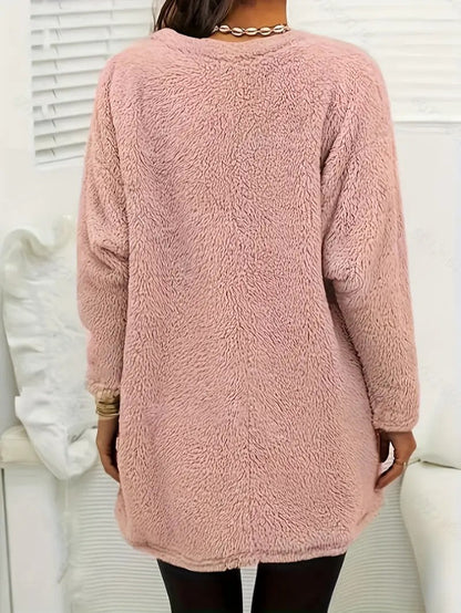 Women’s Fuzzy Christmas Tree Sweatshirt