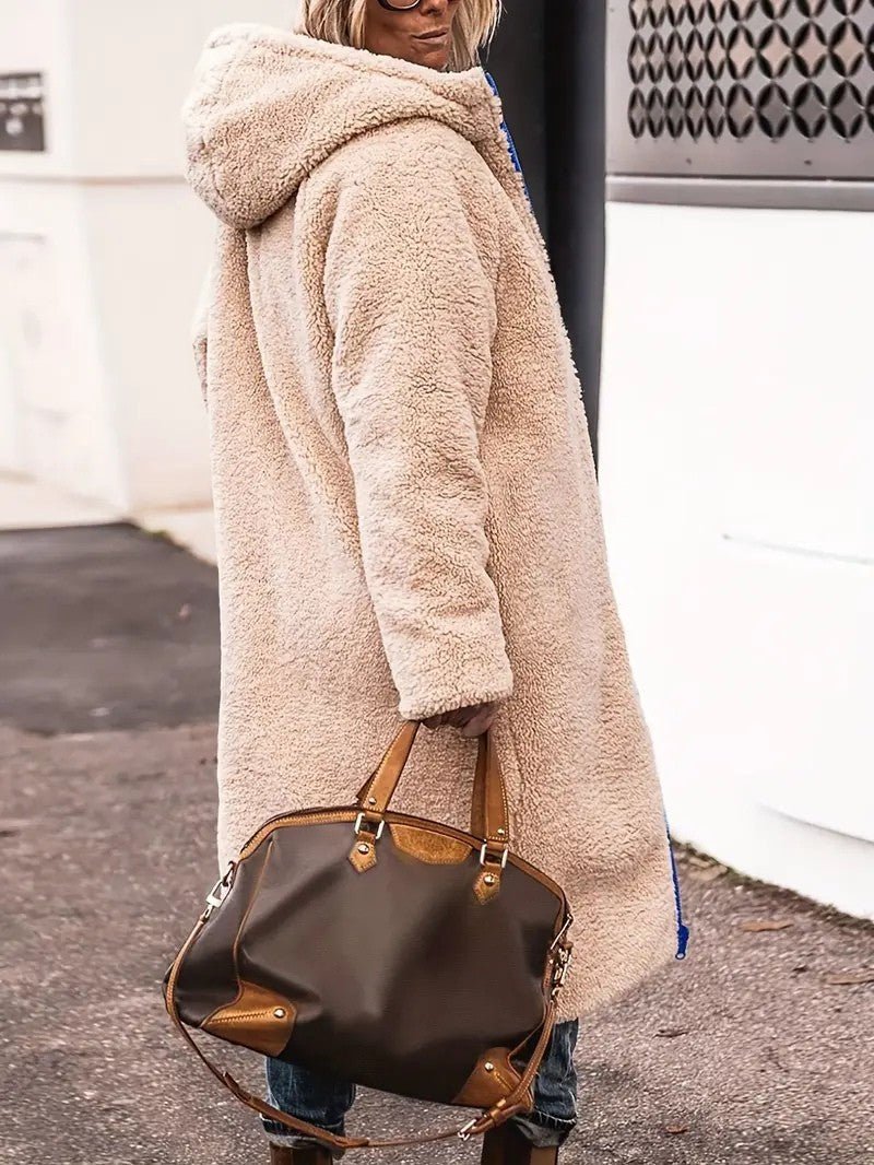 Women’s Long Fleece-Lined Coat