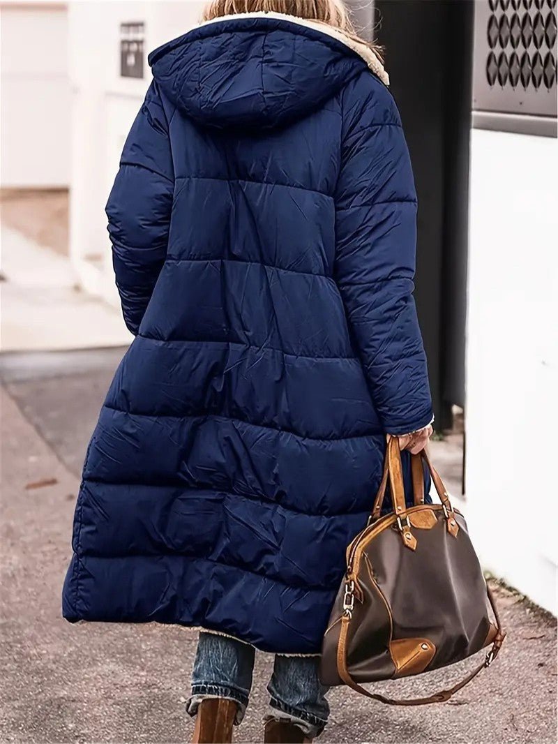 Women’s Long Fleece-Lined Coat
