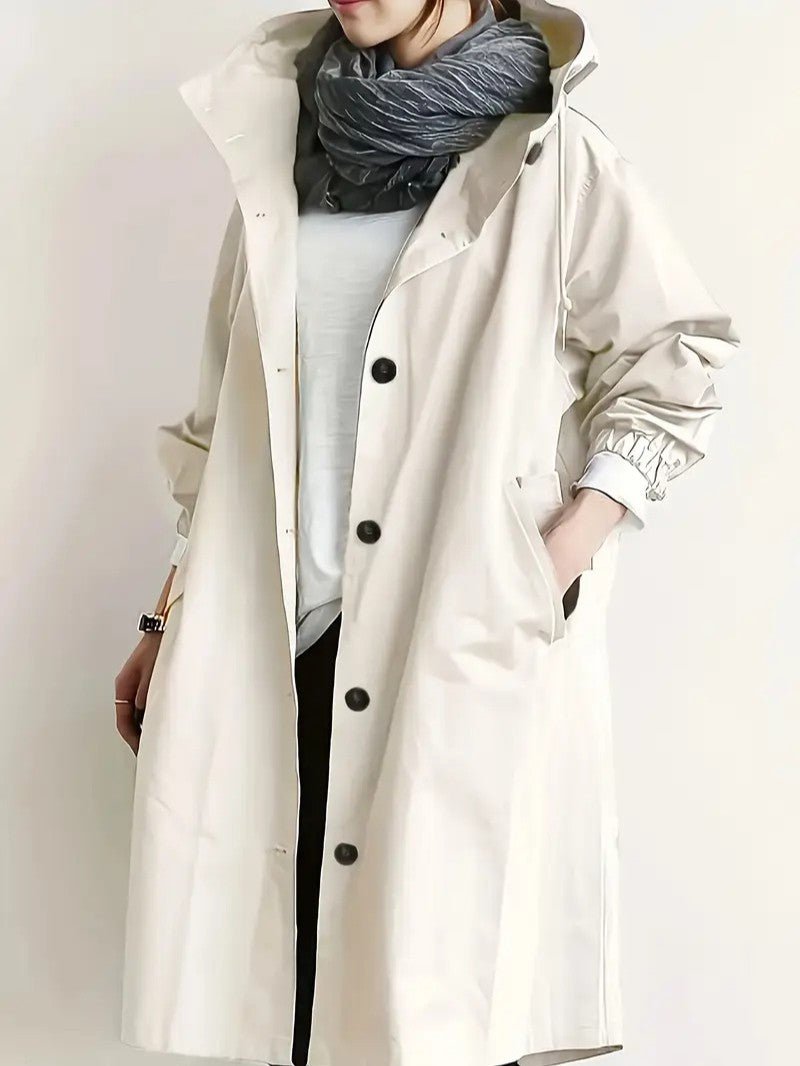 Women's Long Hooded Coat