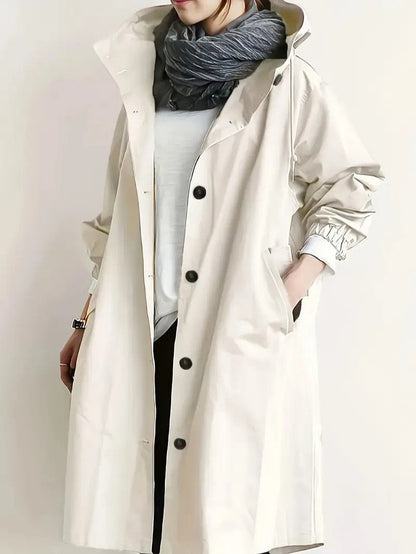 Women's Long Hooded Coat