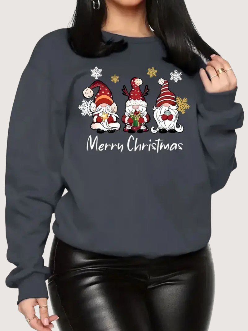 Women’s Merry Christmas Gnome Sweatshirt