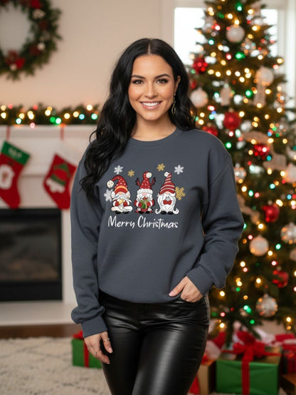 Women’s Merry Christmas Gnome Sweatshirt