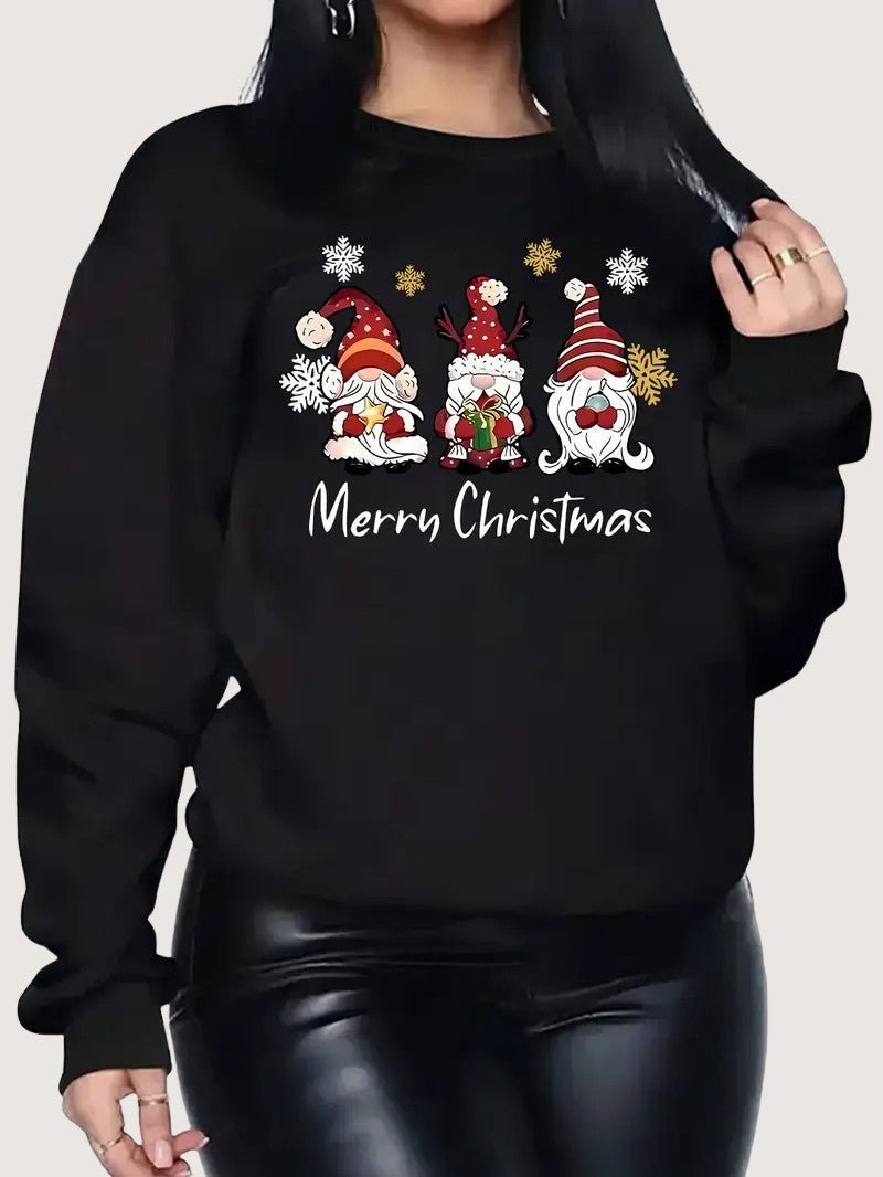 Women’s Merry Christmas Gnome Sweatshirt