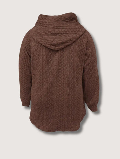 Women's Plus Size Casual Zip Coat