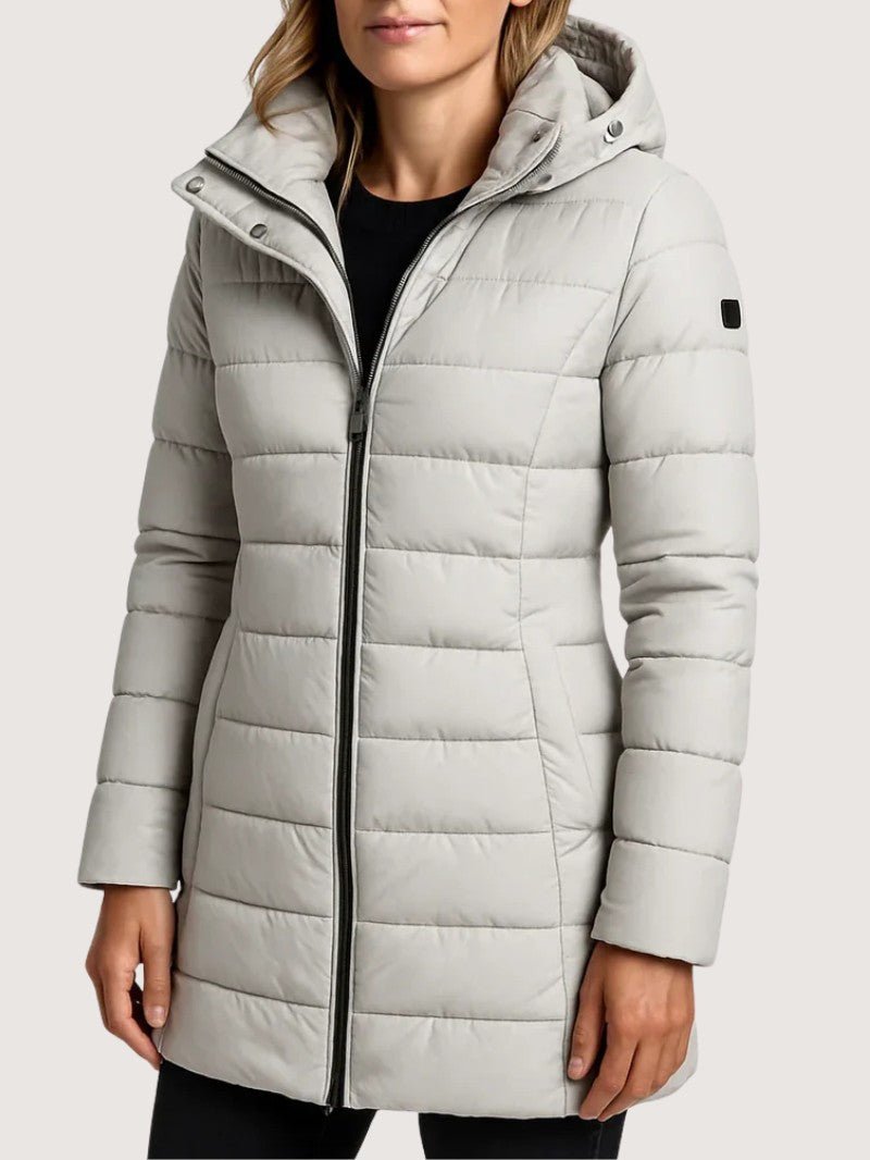 Women's Quilted Hooded Coat