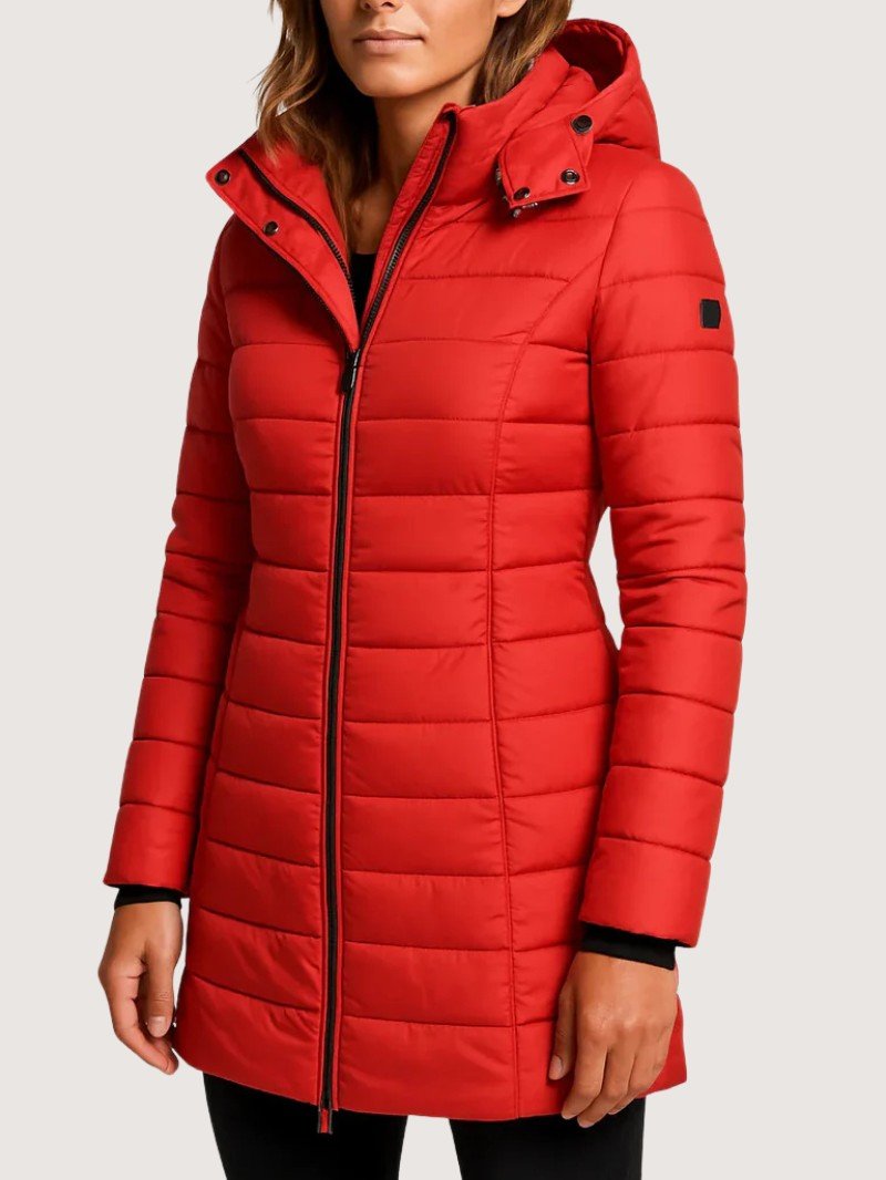 Women's Quilted Hooded Coat
