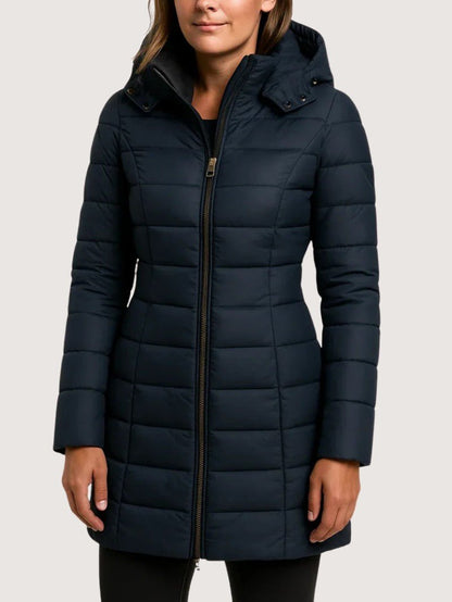 Women's Quilted Hooded Coat