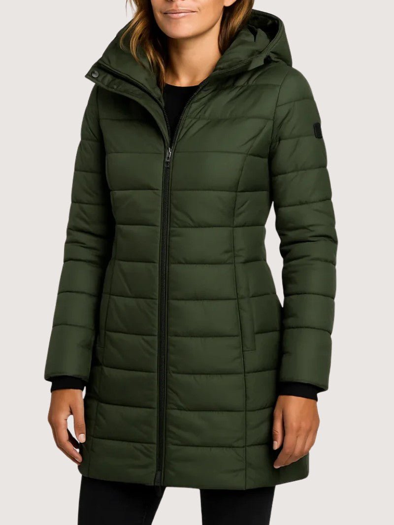 Women's Quilted Hooded Coat