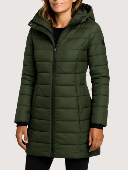 Women's Quilted Hooded Coat