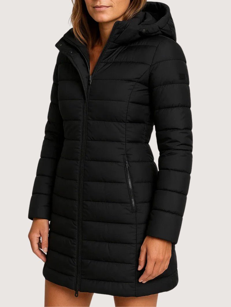 Women's Quilted Hooded Coat
