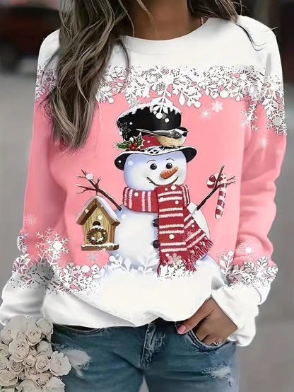 Women’s Snowman Christmas Jumper