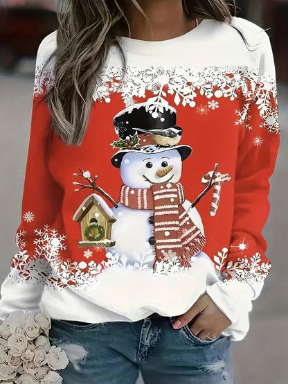 Women’s Snowman Christmas Jumper