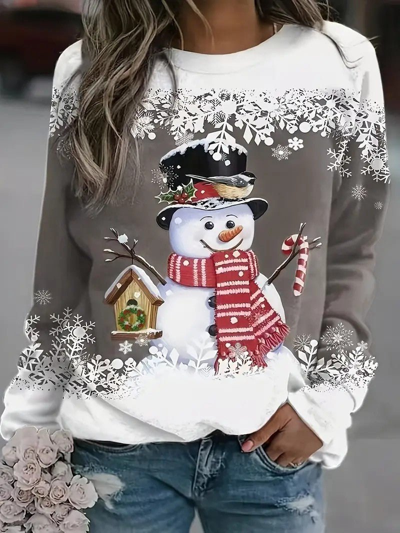 Women’s Snowman Christmas Jumper