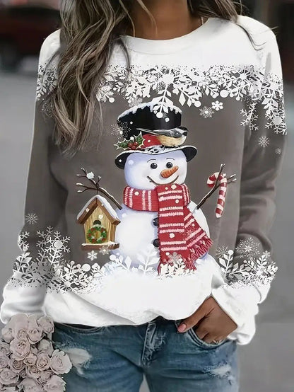 Women’s Snowman Christmas Jumper