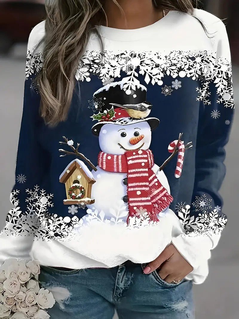 Women’s Snowman Christmas Jumper
