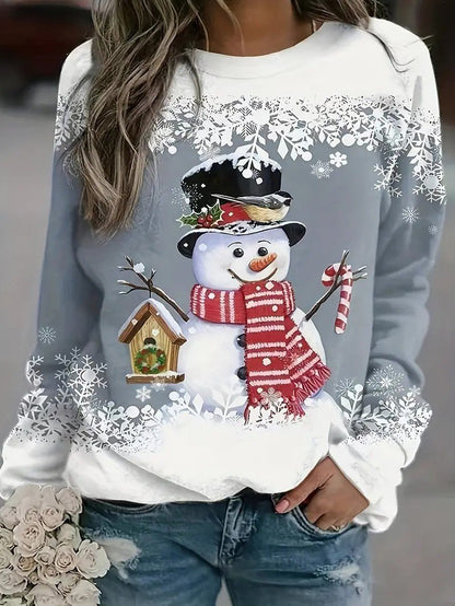 Women’s Snowman Christmas Jumper