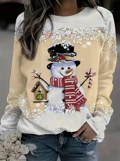 Women’s Snowman Christmas Jumper