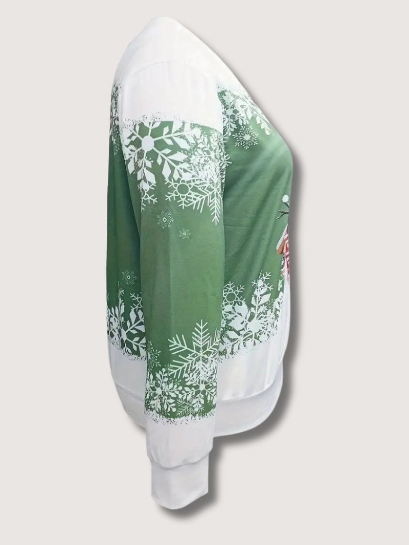 Women’s Snowman Christmas Jumper