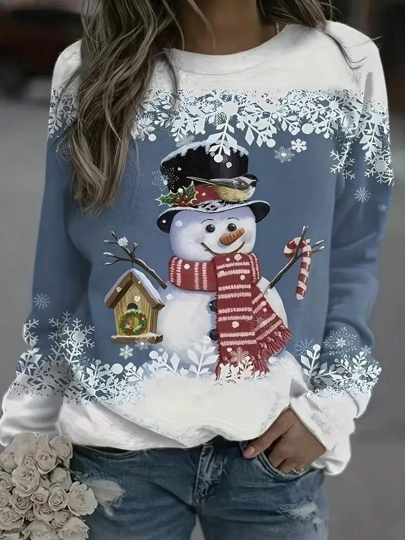Women’s Snowman Christmas Jumper