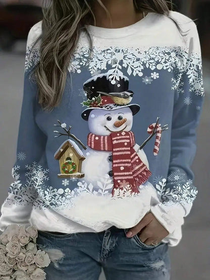 Women’s Snowman Christmas Jumper