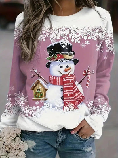 Women’s Snowman Christmas Jumper