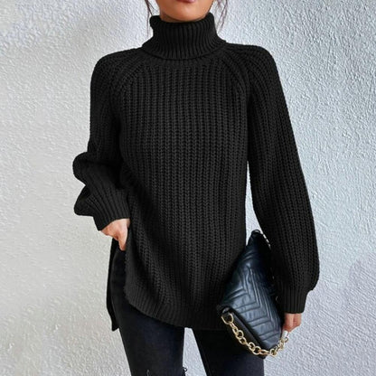 Women's Turtleneck Sweater - Velmora