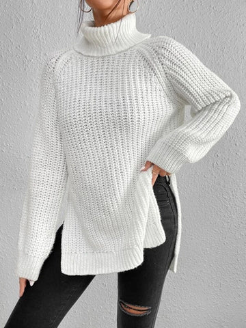 Women's Turtleneck Sweater - Velmora