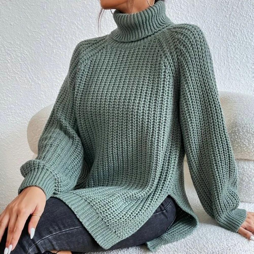 Women's Turtleneck Sweater - Velmora