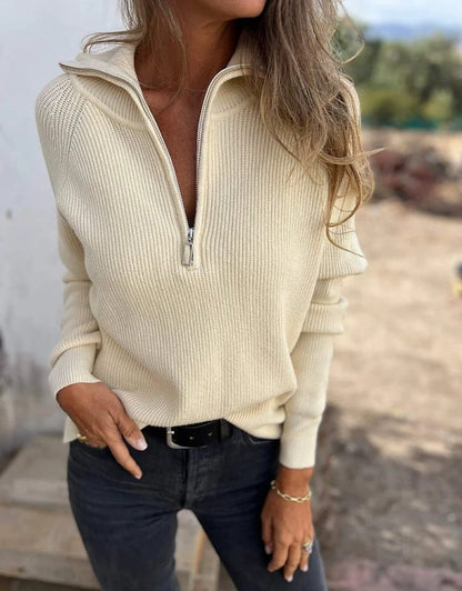 Women's V-Neck Sweater - Camille