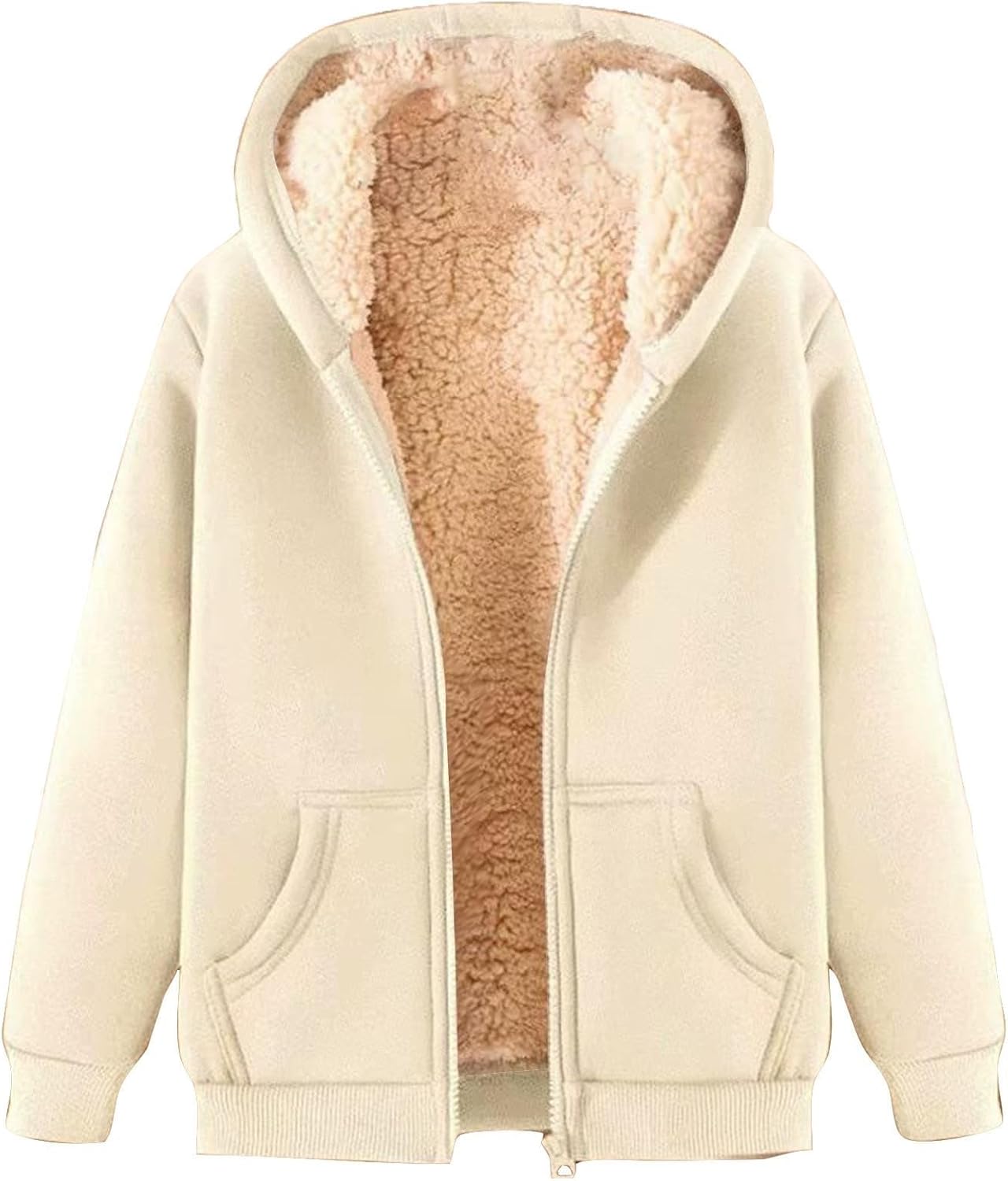 Trijnie | Soft, warm fleece hoodie for women