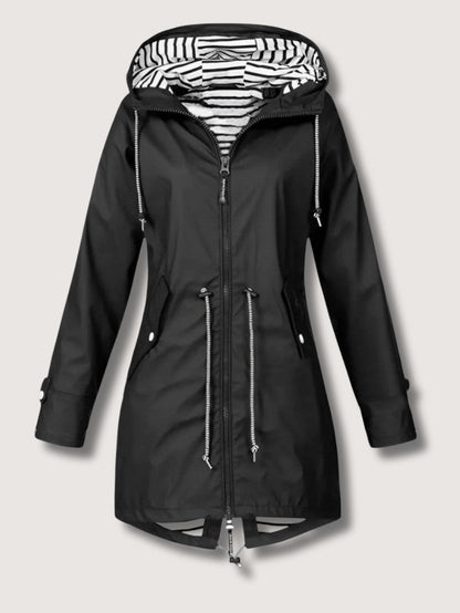 Women's Waterproof Hooded Coat