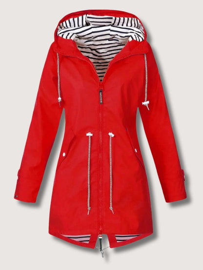 Women's Waterproof Hooded Coat