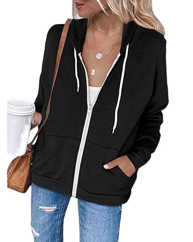 Women's Zipped Hoodie - Mila
