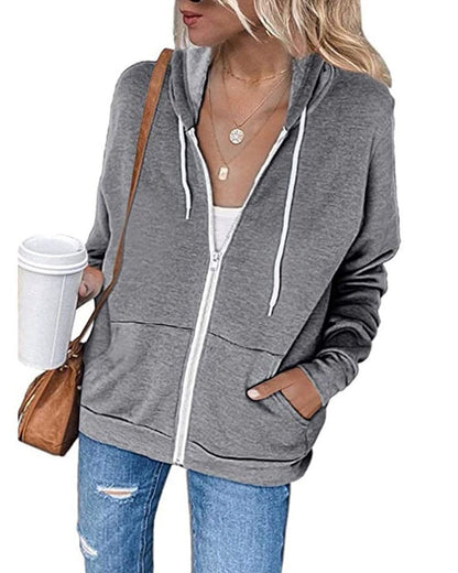Women's Zipped Hoodie - Mila
