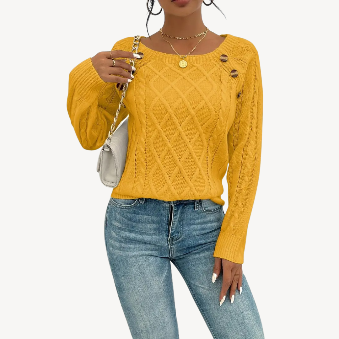 Women’s Button Detail Sweater