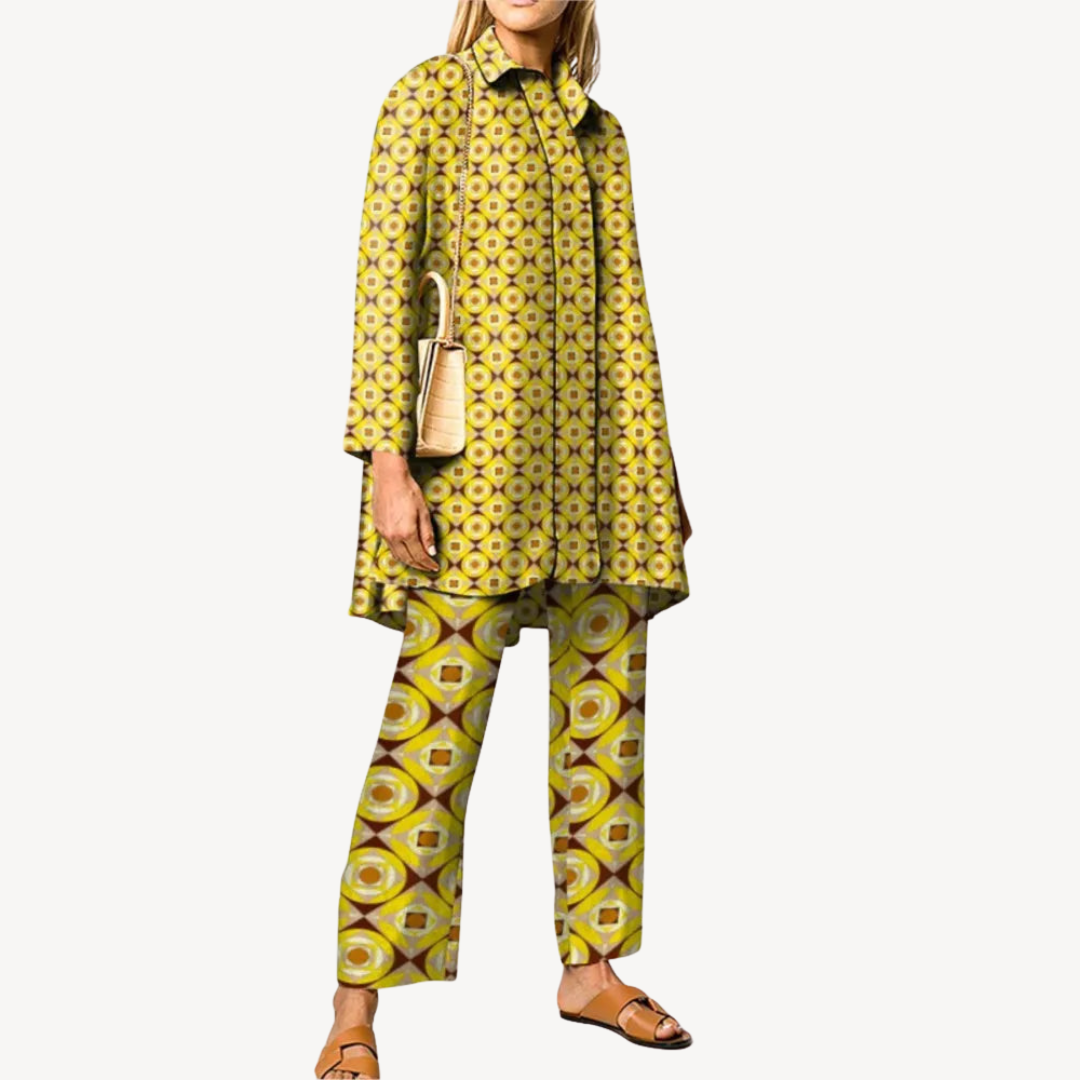 Abstract Print Co-ord Set