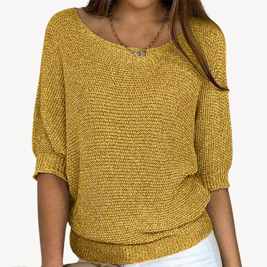 Women’s Knit Pullover Sweater Casual