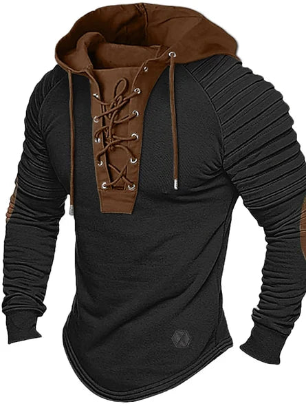 Men's warm knitted sweater