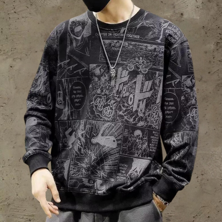 Stylish modern men's sweater